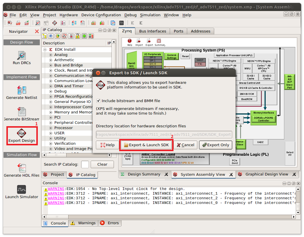 Xilinx linux driver